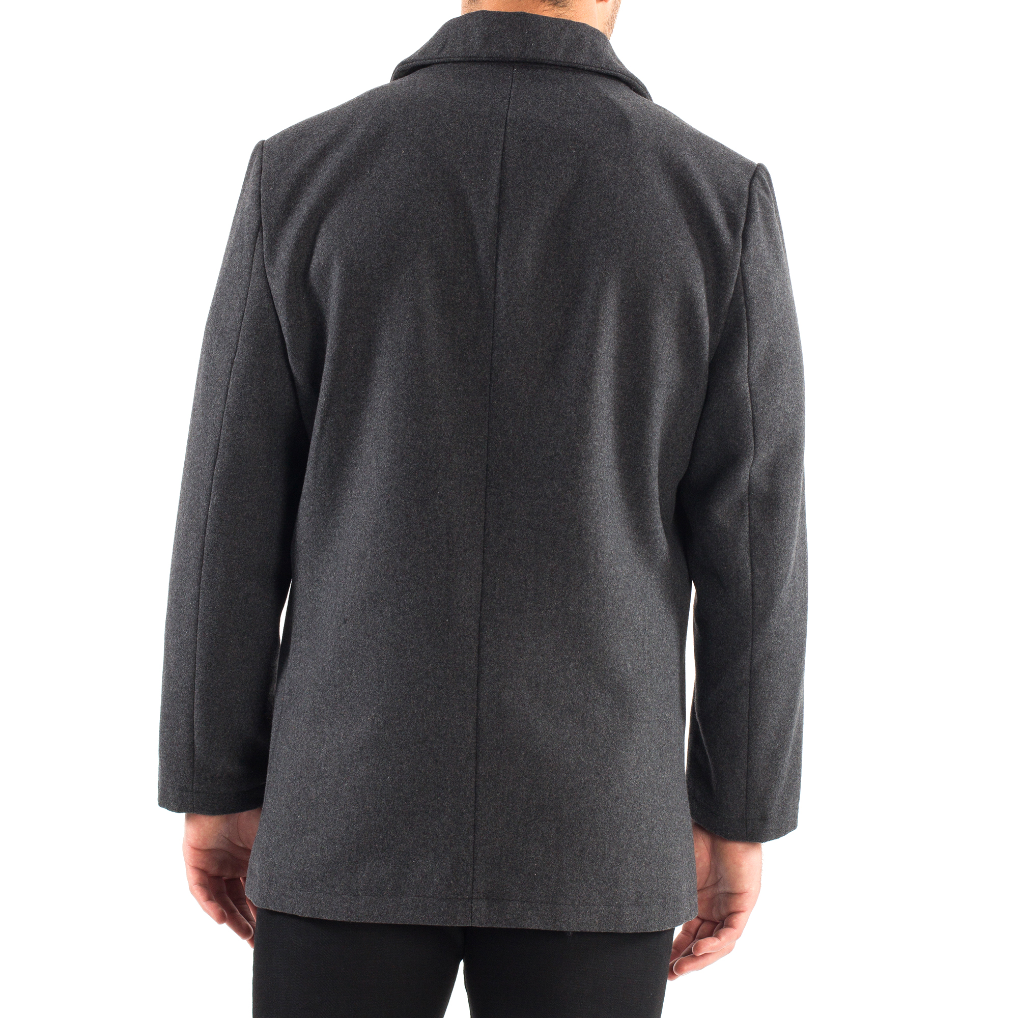 button up coat mens